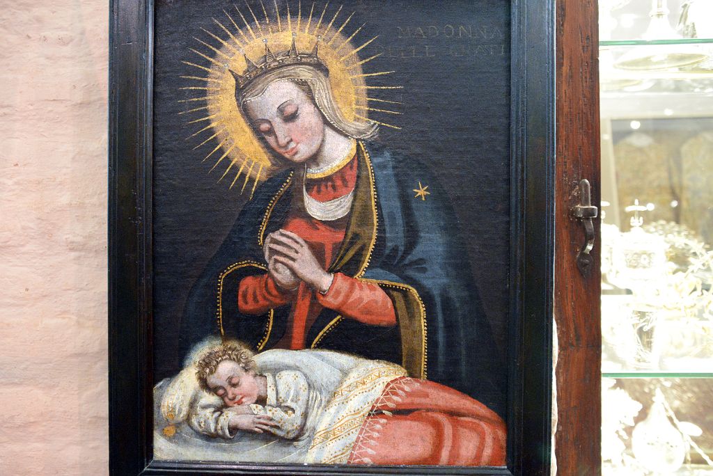 15 Madonna Watching The Child Dreaming El Sueno Dek Nino Italy 17C Basilica de Pilar Cloisters Museo Recoleta Buenos Aires